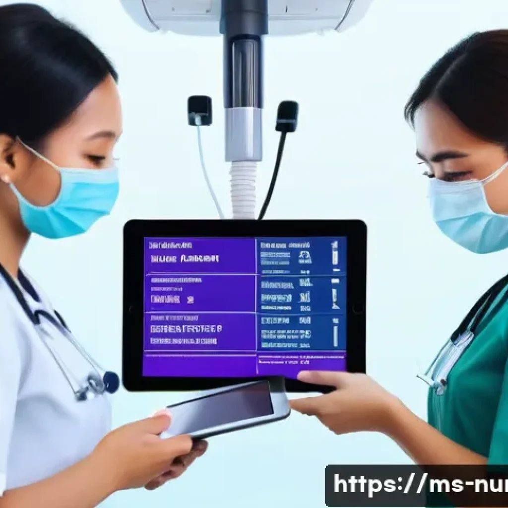 간호사 필수 약어와 의학 용어 - A busy Malaysian hospital emergency room scene showing a diverse team of nurses and doctors communic...